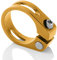 MidGard Fahrrad Sattelklemme - 31,8 mm, Aluminium Legierung Gold