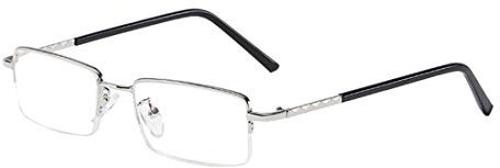 Inlefen Anti blaues Licht Lesebrille Metallrahmen Mode Super leicht Lesebrille