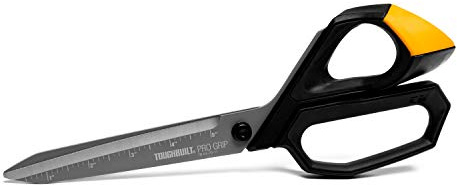 Toughbuilt - 11 Pro Grip Shears, Benchmark For Jobsite Scissors - (TB-H4-70-11)