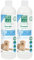 MENFORSAN Geruchsvernichter Hundeshampoo Talkum 1L 2er Pack, Blau