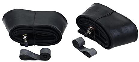 2x Schlauch-Felgenband-Set 2.50-17 2.75-17 3.00-17 (2 1/2, 2 3/4)