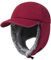 PivotWing Wintermütze Herren Winter Basecap mit Ohrenklappen Herren Damen Fellmütze Mütze mit Ohrenschutz Ohren Warme Fliegermütze Winter Baseball Cap Ushanka Russische, Burgunderrot