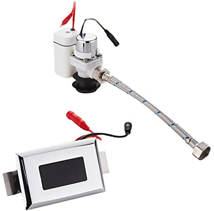 MOOKEENONE Urinoir avec capteur automatique pour urinoir intégré en céramique