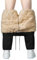 LBL Men's Joggers Casual Fleece Jogging Bottoms Winter Warm Sweatpants Work Trousers Outdoor Sport Pants with Drawstring BS011 Black M