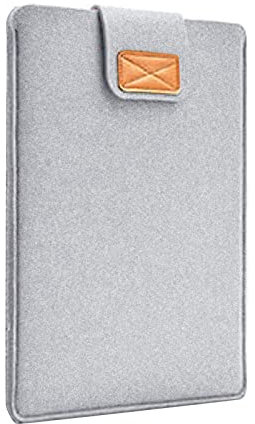 Obotsnoi Filzhülle für 11-15 Zoll (28,9 cm), einfarbige Tablet-Laptop-Tasche, Aufbewahrungstasche - Kratzfest, Schlankes Design, Elegantes Aussehen - Ideal für Reisen und Alltagsgebrauch