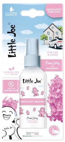Little Joe Pump Spray Air Freshener 60ml 6 Great Scents to choose from Absolutely Fabulous