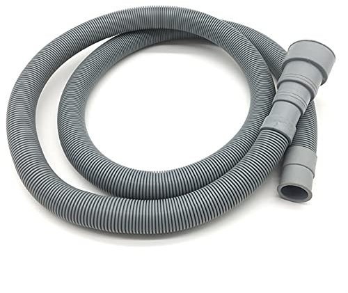 CKryzillix Shower Hose,Shower Pipe 1Pcs 2.5M/3.0M PVC Washing Machine Dishwasher Drain Waste Hose Extension Pipe With Bracket Set Wash Machine(300cm)