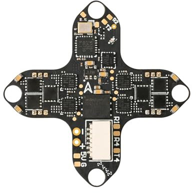 BETAFPV Matrix 1S G4 3IN1 HD Brushless Flight Controller, Built-in Serial ELRS RX with 5V 3A BEC, 12A ESC, 16MB Blackbox, SH1.0-6Pin Connector for O4 Air Unit for DIY 1S HD Whoops like Meteor65/75 Pro