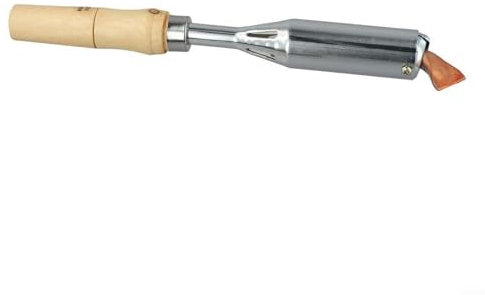 Feeshoppher Soldadores eléctricos con mango de madera de 300 W, soldador eléctrico profesional con cómodo agarre de madera para electrónica, joyería, proyectos de bricolaje