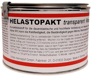 HELASTOPAKT Wassersportklebstoff 300g Dose Deckpad SUP Kleber Neopren Gummi Holz Metall Kontaktklebstoff