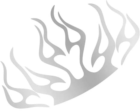 Rufutle Adesivi Auto per Ferrari F8 Tributo Portofino M SF90 Stradale Spider, Adesivi per Cofano Auto, Grafica Fiamme, Decalcomanie in Vinile