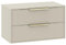Badplaats B.V. Rimini Meuble de lavabo 80 cm - Beige - Meuble bas avec tiroirs