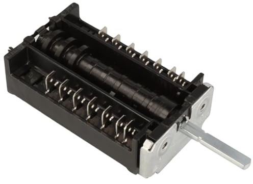 Genuine Cooker Top Oven Selector Switch Compatible With Smeg - 811730242 / SUK62MFX