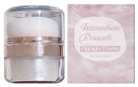 Glitzer-Puder-Highlighter, Make-up Glow Tupf Feenhaft und das Aufhellende