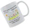 Kaffeebecher Hinter jedem lebensfrohen Kind steht eine Erzieherin die ihre Arbeit mit Freude macht Kaffeetasse mit Motiv, Tasse mit Druck, auch individuell mit Spruch, Foto, Wunschtext, Wunschname