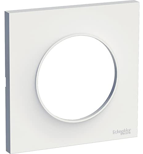 Schneider Electric - Odace Styl, lot de 100 plaques Blanc 1 poste - S523702P
