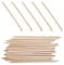 100Pcs Orange Wooden Nail Sticks Wooden Cuticle Pusher Remover Sticks Double Sided Multifunctional Wooden Nail Art Sticks Picking Tools Pedicure Manicure Care Tools 11.5cm (100pcs)