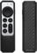 ProCase Funda para Apple TV Siri Remote 2021 2.a Generación, Carcasa Protectora Antigolpes de Silicona Suave Antideslizante para 2021 Apple TV 4K Siri Remote Controller -Negro