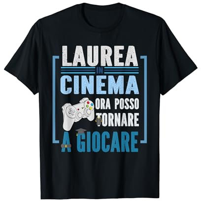 Regalo Divertente Laurea Cinema - Neo Regsita Gamer Maglietta