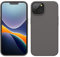 kwmobile Handyhülle für iPhone 14 Hülle, für iPhone 14 Case - Hülle Silikon - kabelloses Laden - Stone Dust