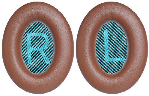 Q&A Quietcomfort 35 ii Ohrpolster, Fachmann Ersatz Ohrpolster für Bose QC35ii and QC35, Braun