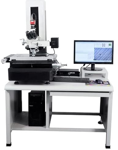 Elektronisches digitales Mikroskop X/Y/zaxis0,0005 mm430 x 330 cm, großes LCD-Display, 50–500 x kontinuierliche Verstärkung, Lupenwerkzeug