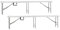 Pack 2 Bancos Plegables Catering 180x30x43cm O91