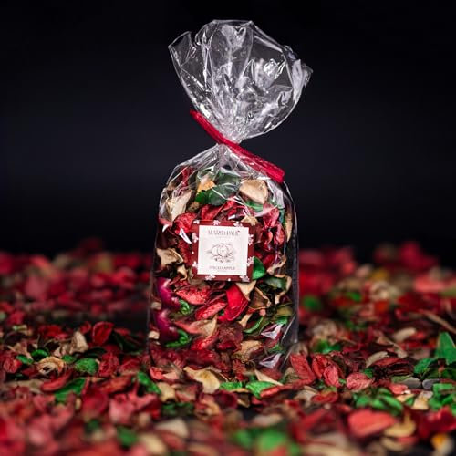 Marco Paul Interiors Potpourri für Weihnachten, gewürzter Apfel und Zimt, festlicher Duft