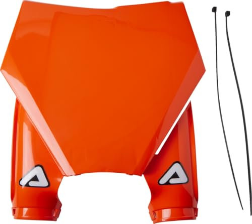 Cycra Stadium Number Plate 2023-24 125cc-450cc SX/SXF/XC/XCF Orange