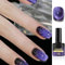 Gel Nail Polish, Glitter Cat Eye Gel Nail Varnish, Sparkly Purple UV/LED Soak-Off Gel Nail Varnish, Highly Pigmented 9D Magnetic Nail Gel, Shimmer Galaxy Nail Art Salon DIY Gifts