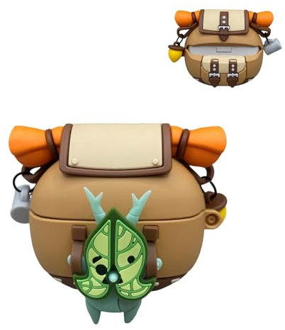 Casevita Korok Schutzhülle kompatibel mit Bose Ultra Open Earbuds mit Schlüsselanhänger, Yahaha weiches Silikon, lustig, niedlich, Anime für Bose, offene Ohrabdeckung für Mädchen, Jungen, Männer,