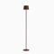 Wilmà Floor Piantana Lampada da Terra Senza Fili Led Ricaricabile Touch Control, Altezza Modulare 90/125 cm con Base Antiribaltamento, Impermeabile IP54, Ideale per Zona Living e Giardino (Corten)