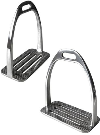 perfk 2X für Pferde, Sattel, Komfortables Zubehör aus Edelstahl, REIT für OutdoorAktivitäten, Sättel