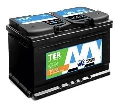 La Casa della Batteria Batteria Auto AAA Batteria 12v Batteria Auto 70Ah 760A Start&Stop AFB L3 TR760 DX 27.8×17.5×19 cm Senza Manutenzione Pronta all'Uso Made in Italy