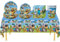 51Pcs Mine Craft Birthday Party Tableware Set,Boys Mine Craft Party Decorations Table Cloth,Paper Plates Napkins and Cups for Kids Boys Miner Gaming Theme Birthday Party Decorations Supplies