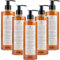 PRIJA Haut- & Haarshampoo mit Ginseng 5x380ml vitalisierend, Duschgel