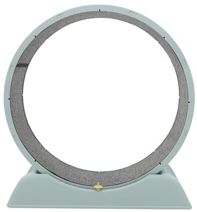 Katzenlaufrad 80cm Durchmesser, Tragkraft 10kg, Geräuscharm mit Sicherheitsschnalle - Trainingsrad für Indoor-Katzen mit Teppich & Spielstab