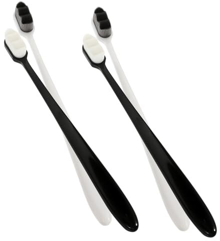 WRITWAA 4stücke Zahnbürste Für Erwachsene Tragbare Zahnbürste Mit Borsten Geeignet Als Wochenbettzahnbürste Für Effektive Zahnreinigung Robust Und Verschleißfest