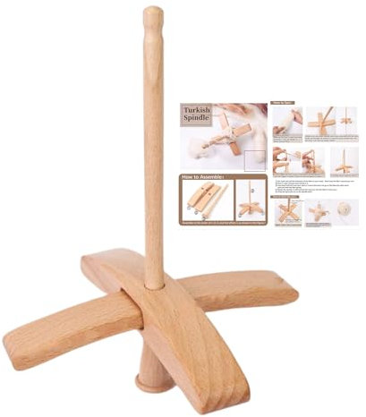Fuse FUT - Tragbare geschmolzen in türkischem Holz | Manuelles Spinnwerkzeug für Flaschen- und Reiseglas | Cosplay -Gadget für Sport -Picknick -Events im Freien thematische Partys im Freien