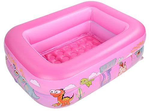 Luocute Piscina Inflable para Niños y Adultos, 47.2 X 35.4 X 14.2 Pulgadas Diámetro Exterior Inflable Natación Espesada de Gran Tamaño para Niños Pequeños Jardín Al Aire Libre Summer