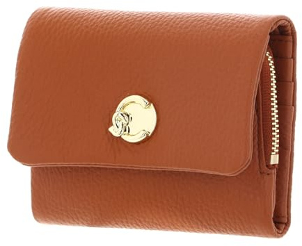 Coccinelle Leder Geldbörse C-Me Softy Wallet Crab Hellbraun