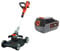 BLACK+DECKER STC1820cm Tagliabordi Rasaerba 3 in 1 a Batteria, al Litio, 18 V, 2.0 Ah + BL4018 Batteria al Litio, 18 V, 4.0 Ah