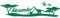 Samunshi® Tür Aufkleber 4 Dinos mit Name Wandtattoo 40x10cm grün