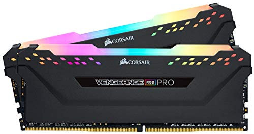 Corsair RGB Pro 32 GB (2 x 16 GB) DDR4 C16 XMP 2.0 Enhusiast, Kit de Memoria LED, Vengeance RGB Pro, 2666 MHz