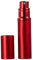 AsaNana Perfume Atomiser, Refillable & Travel Size Perfume Bottle, Leaking Proof,Bottom Pump without Funnel, Luxurious Small women and men, 5ml (Cla.-Red)