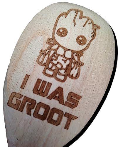 Guardians of The Galaxy Groot Inspired Wooden Baking Spoon
