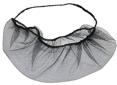 Royal Barbe Lot de 300 pièces jetables en nylon nid d'abeille sans latex (noir)