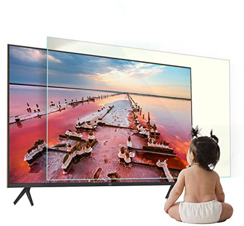 KELUNIS 32-75 Pouces Anti-Éblouissant Mat Film Protecteur D'écran De Télévision Taux D'anti-Reflet Jusqu'à 90% Rendre La Lumière Douce pour Sharp, Sony, Samsung, Hisense, LG TV,50 (1095 * 616)