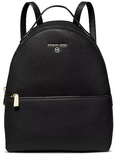 Michael Kors Valerie Medium Logo Rucksack, Schwarz, Medium, Valerie