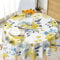 Bold And Brash Round Tablecloth - Floral Table Cloth Wipe Clean 150cm, Wrinkle Free Waterproof Polyester Outdoor Garden Table Cover for Home Dinning Kitchen Party Picnic Patio